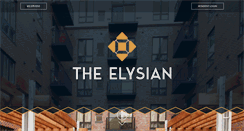 Desktop Screenshot of elysianapts.com